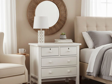 Georgina - 4 Drawer Storage Nightstand