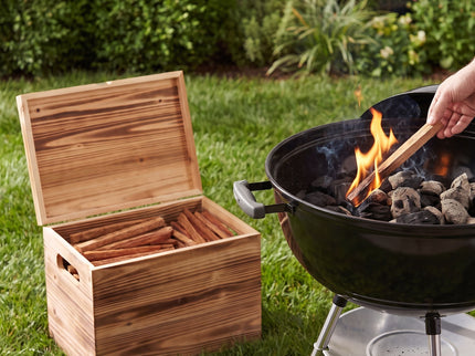 15 Lbs Fatwood Fire Starter Sticks With Box, 100% Natural Kindling Wood, Pine Firewood Firestarter For Campfire, Stove, Fireplace, Bonfires, Grill - Natural