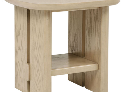 Kimpton - 2 Piece Coastal Coffee And End Table Set - Beige