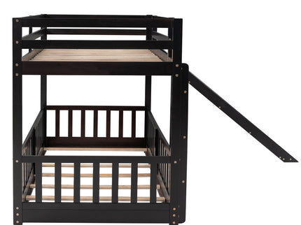 Bunk Bed With Convertible Ladder And Slide
