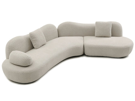 Modern Curved Modular 5 Seater Sofa