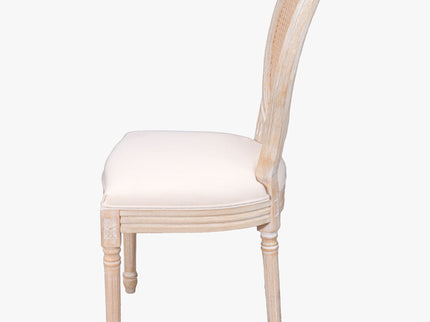 French Country Dining Chairs & Round Back (Set of 2)