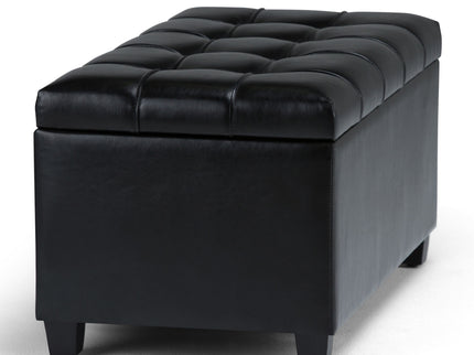 Sienna - Upholstered Storage Ottoman Bench