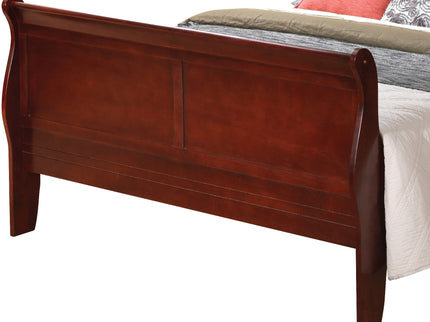 Panel Sleigh Bed