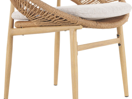 Cyril - Outdoor Papasan Style Dining Chair (Set of 2)
