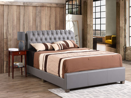 Tufted Upholstered Bed