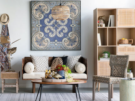 Oval Coffee Table - Brown