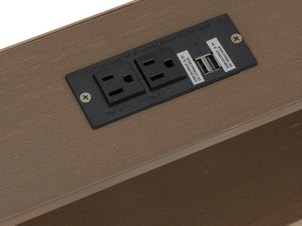 Bunk Bed With Storage Cabinets And USB Ports