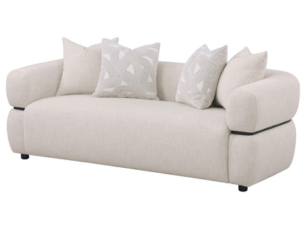 Ramsay - Round Arm Sofa - Beige