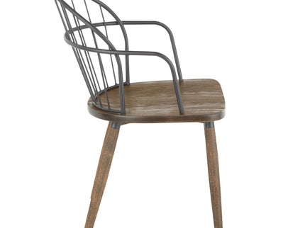Riley - Farmhouse Office Chair
