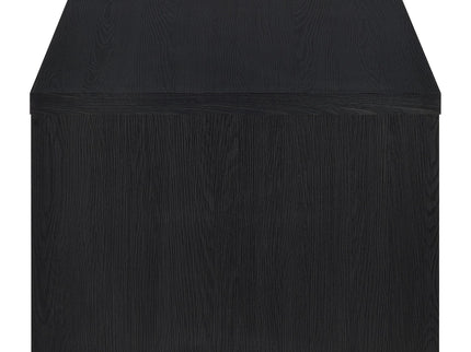 Canyon - Lift Top Table With Dual Drawers Storage Solution - Black