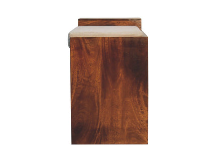 Retreat - Shoe Bench, 1 Drawer - Chestnut