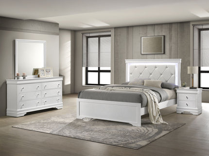 Blaze - Bedroom Set With LED Headboard