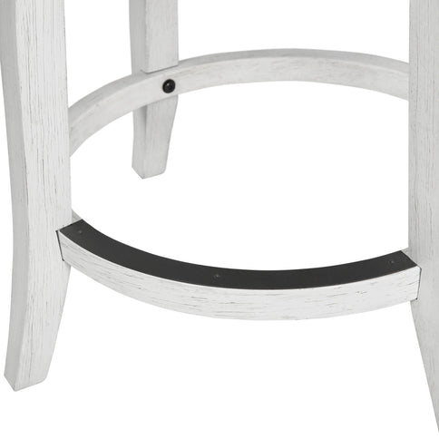 Stool With Natural Seagrass Seat