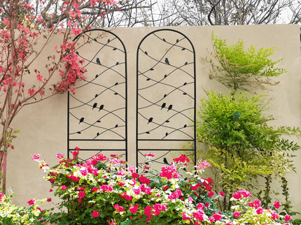 Garden Rustproof Trellis For Climbing Plants