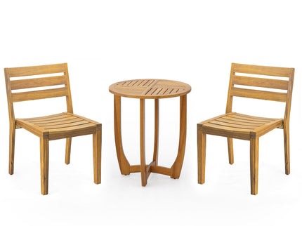 Outdoor 3 Pieces Dining Set - Teak