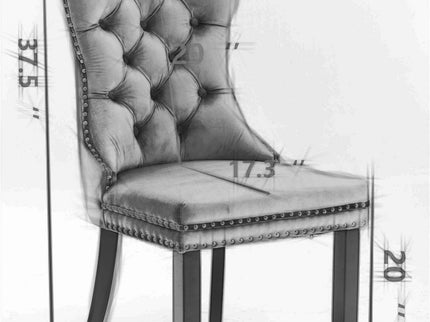 Nikki - Contemporary Upholstered Dining Chair (Set of 2)