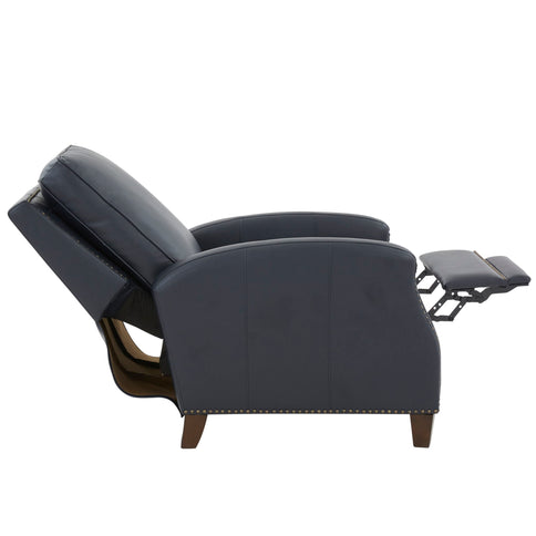 Jack - Push Back Recliner With Track Arms And Nailhead Accents