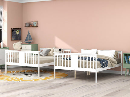 Bunk Bed With Ladder For Bedroom
