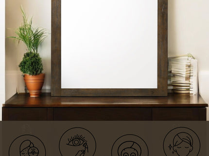 Merrilee - Mirror - Oak