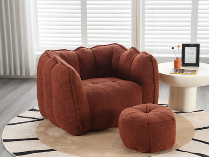 Soft Bean Bag Chair With High Resilient Foam