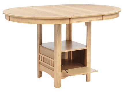 Davis - Counter Height Extension Dining Table - Light Oak