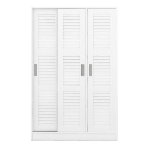 3 Door Shutter Wardrobe & Shelves