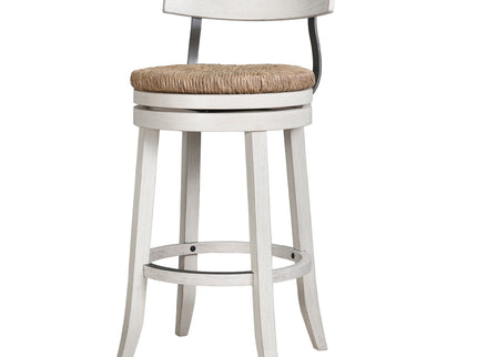 Stool With Natural Seagrass Seat