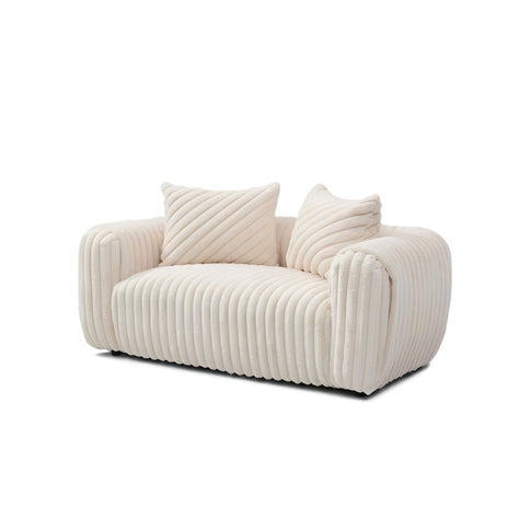 Cancun - Loveseat - White