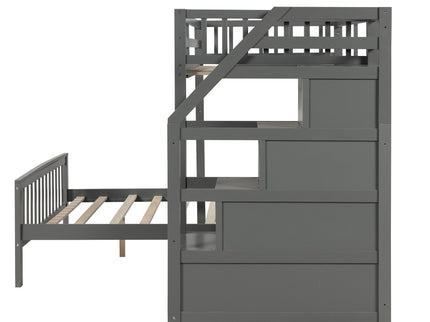 Loft Bed With Staircase And Storage