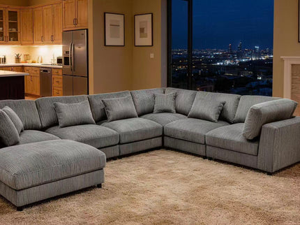 Upholstered Modular Sectional & Custom Configuration