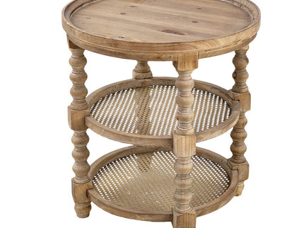 Round 3 Tiered Side Tabel, End Tabel For Lving Room Bedroom Entryway