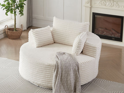 Swivel Chair With 360° Rotation For Living Room