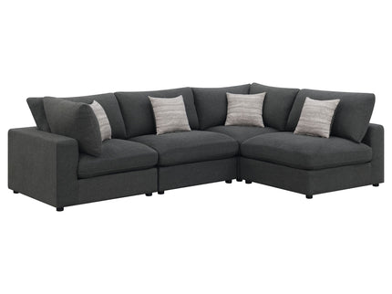 Rhette - Upholstered Sectional With Reversible Cushions