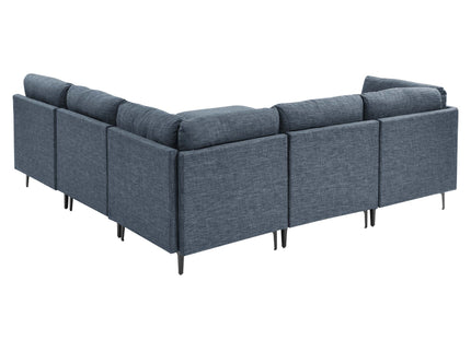 Upholstered Modular Sectional & Tall Legs