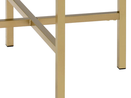 Mithea - End Table - Oak / Gold