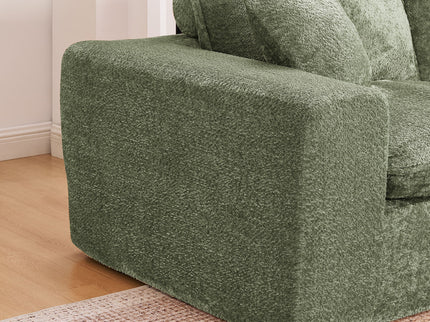 Sectional Sofa With Moveable Ottoman