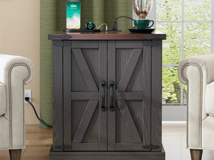 Nightstand With Adjustable Shelf