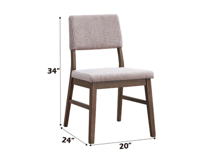 Serafina - Side Chair (Set of 2) - Walnut