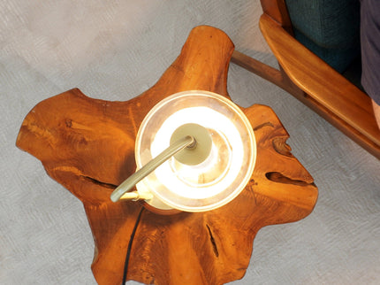 Luxeray - Globe Arched Table Lamp - Bronze