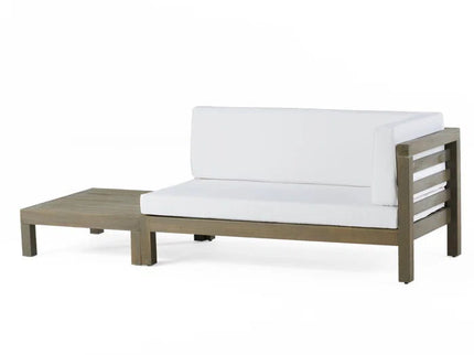 Oana - Corner Bench And Coffee Table