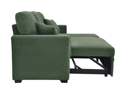 Sleeper Sectional With Pull Out Bed, Reversible Chaise