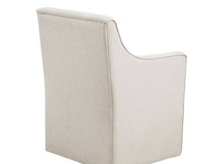 Traditional Skirted Dining Arm Chair