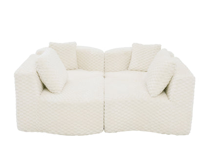 Modular Sectional Sofa With Free Combination Design