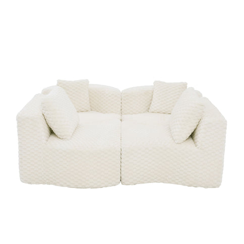 Modular Sectional Sofa With Free Combination Design