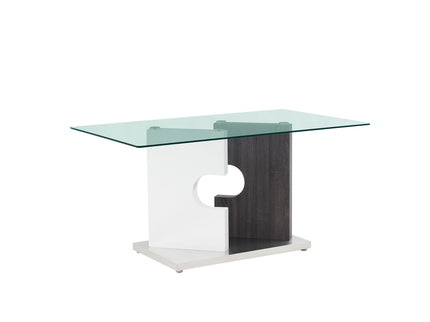 Iris - Dining Table - Gray