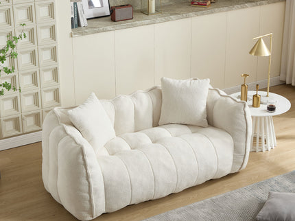Cozy Beanbag Chair With High Resilience Foam Core For 2