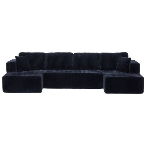 U-Shape Modular Sectional Sofa For Living Room