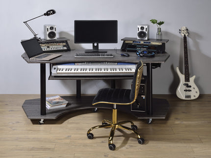Eleazar - Music Recording Studio Desk - Wood