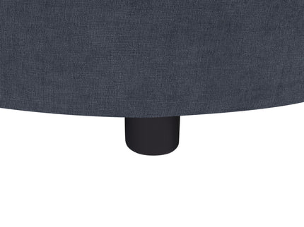 Modern L-Shaped Sectional Sofa With Curved Chaise, USB Ports, And Side Storage Pockets